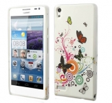 Силиконов калъф с картинки за Huawei Ascend P6 001
